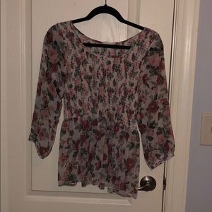 Altered state floral top